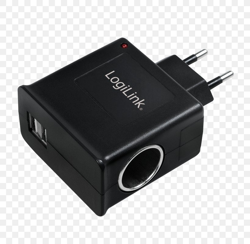 Battery Charger AC Adapter AC Power Plugs And Sockets USB, PNG, 800x800px, Battery Charger, Ac Adapter, Ac Power Plugs And Sockets, Adapter, Computer Port Download Free