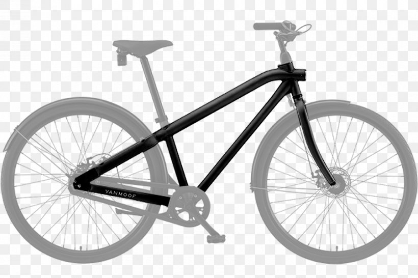 Bicycle Frames VanMoof B.V. Mountain Bike Road Bicycle, PNG, 900x600px, Bicycle, Automotive Exterior, Bicycle Accessory, Bicycle Drivetrain Part, Bicycle Frame Download Free