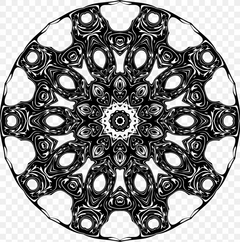 Mandala Frame, PNG, 2372x2397px, Camera, Black And White, Black And White Kaleidoscope, Digital Cameras, Digital Slr Download Free