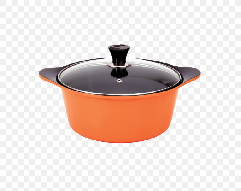 Lid Product Design Tableware Stock Pots, PNG, 650x650px, Lid, Cookware And Bakeware, Frying Pan, Material, Orange Download Free