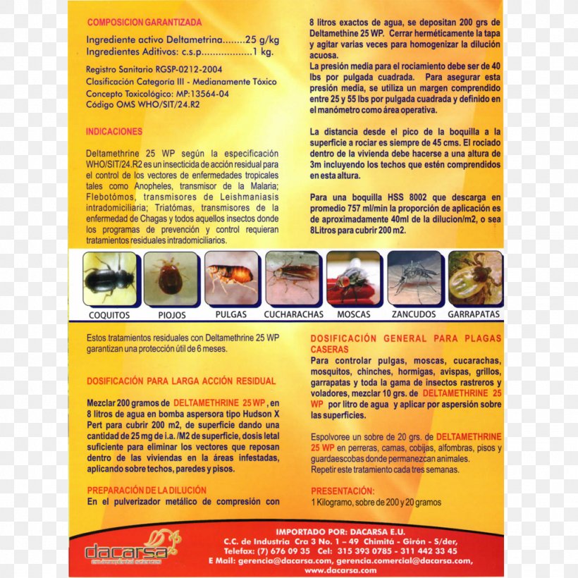 Deltamethrin Insecticide Leishmaniasis Pyrethroid Tríptic, PNG, 1024x1024px, Deltamethrin, Active Ingredient, Advertising, Chagas Disease, Dacarsa Sl Download Free