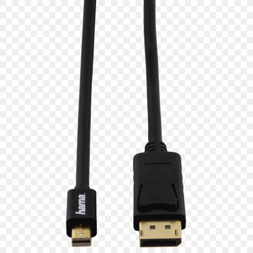 HDMI Mini DisplayPort Electrical Cable Hama DisplayPort Cable, PNG, 1100x1100px, 4k Resolution, Hdmi, Cable, Computer Display Standard, Data Transfer Cable Download Free