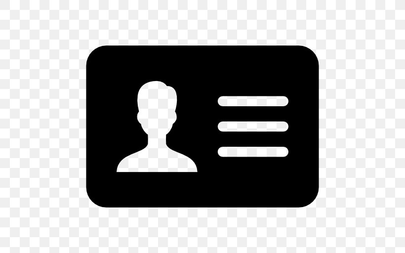 Identity Document Computer Icons Driver's License Credit Card, PNG, 512x512px, Identity Document, Ausweis, Black And White, Brand, Business Cards Download Free
