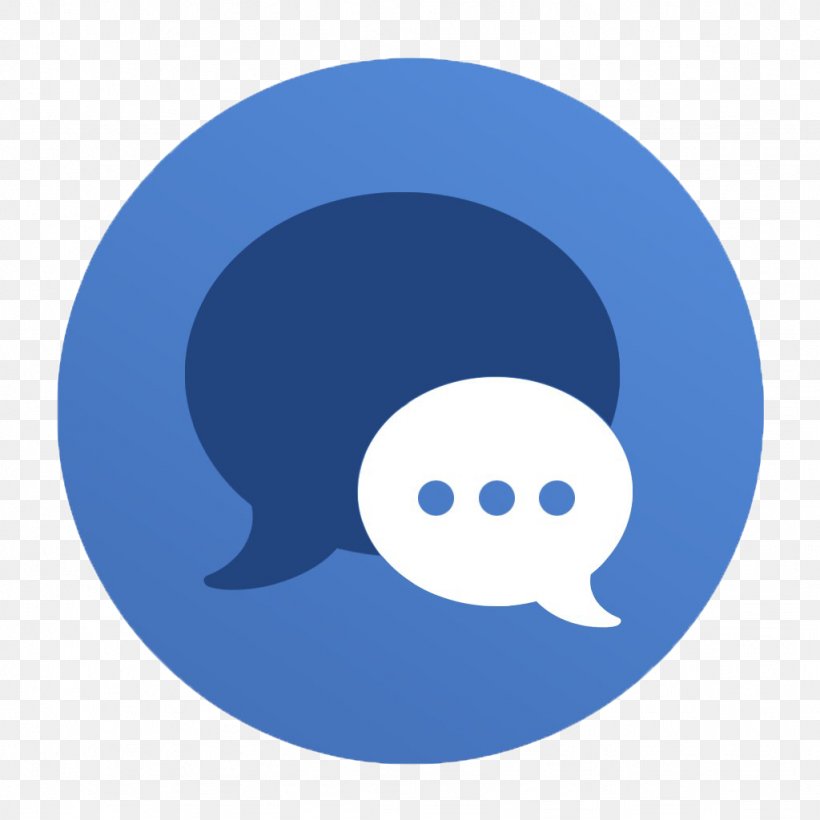 Instant Messaging MacOS Facebook Messenger Computer Software, PNG, 1024x1024px, Instant Messaging, Blue, Client, Computer Program, Computer Software Download Free