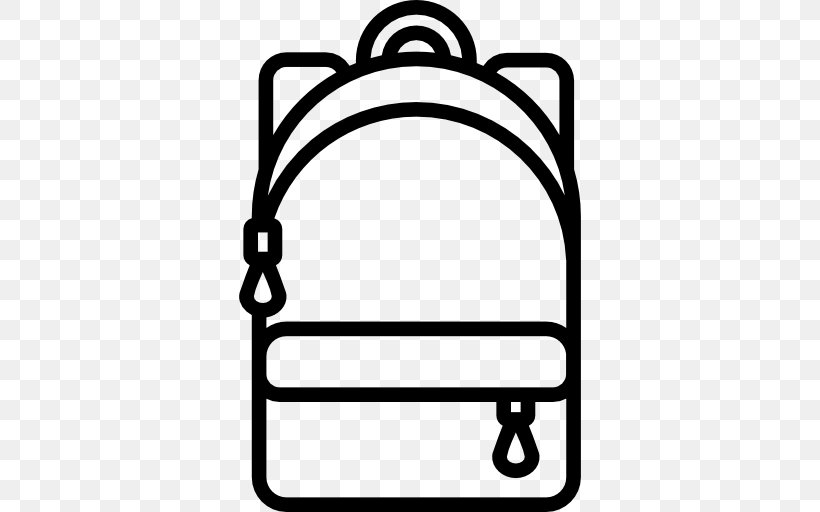 Backpack, PNG, 512x512px, Backpack, Area, Black, Black And White, Education Download Free