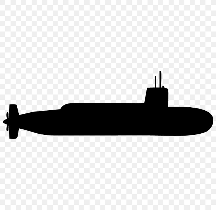 Submarine Silhouette Black White, PNG, 800x800px, Submarine, Black, Black And White, Silhouette, Watercraft Download Free