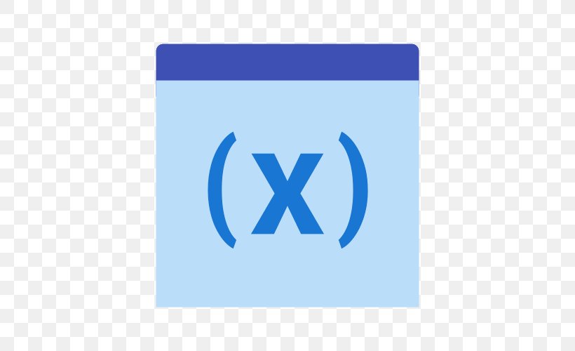 Icon Design Programming Language, PNG, 500x500px, Icon Design, Area, Blue, Brand, Computer Program Download Free