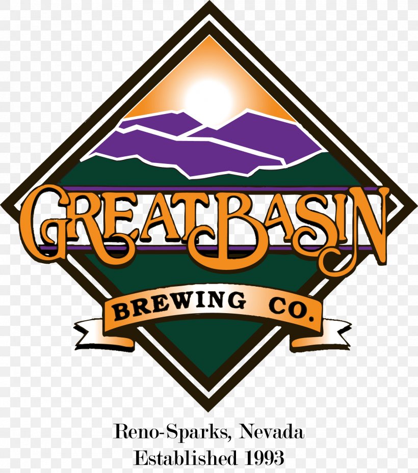 Great Basin Brewing Co (Reno Location) Logo Great Basin Brewing Company Tahoe Mountain Brewing Co, PNG, 1874x2124px, Logo, Area, Brand, Brewery, Business Download Free