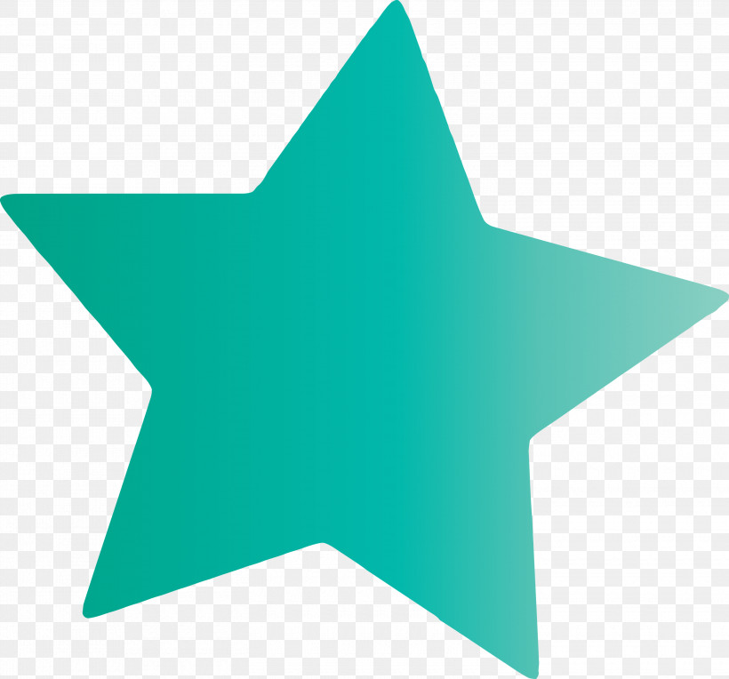 Star, PNG, 3000x2798px, Star, Aqua, Electric Blue, Green, Turquoise Download Free