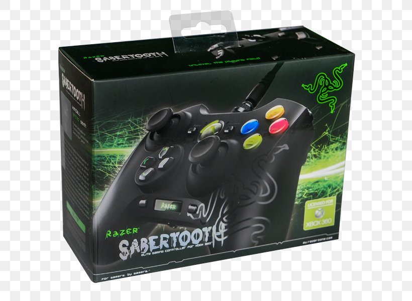 Xbox 360 Controller Game Controllers Razer Inc. Razer Sabertooth Elite, PNG, 800x600px, Xbox 360, All Xbox Accessory, Computer, Computer Keyboard, Electronic Device Download Free