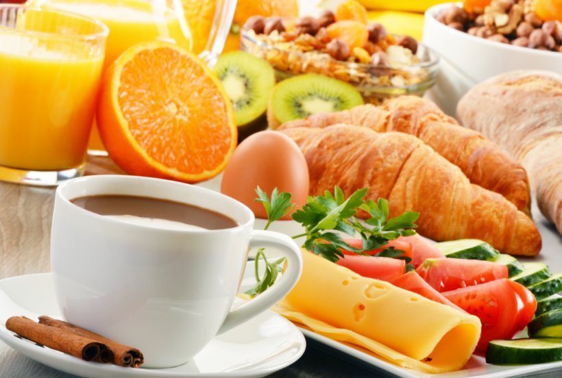 Coffee Orange Juice Breakfast Croissant, PNG, 1088x733px, Coffee, Bread, Breakfast, Brunch, Buffet Download Free