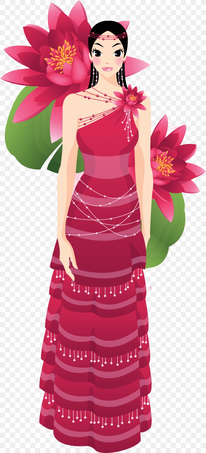 Lotus, PNG, 1016x2231px, Woman, Animation, Artworks, Doll, Fictional Character Download Free