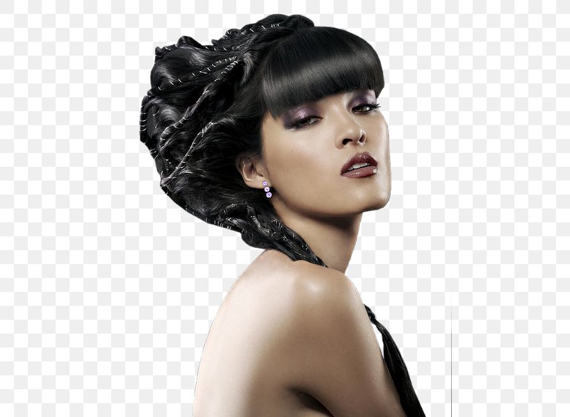 Painting Woman Female Black Hair, PNG, 480x600px, Painting, Bangs, Beauty, Black, Black Hair Download Free