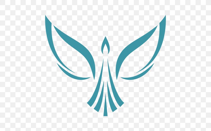 Vector Graphics Logo Image Illustration Phoenix, PNG, 512x512px, Logo, Aqua, Art, Drawing, Phoenix Download Free