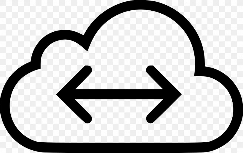 Clip Art Cloud Computing, PNG, 980x618px, Cloud Computing, Area, Black And White, Cloud Storage, Computer Software Download Free