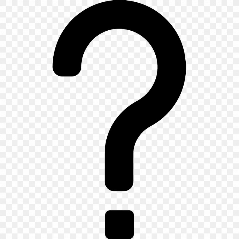 Question Mark Symbol Download, PNG, 1600x1600px, Question Mark, Black And White, Brand, Character, Faq Download Free