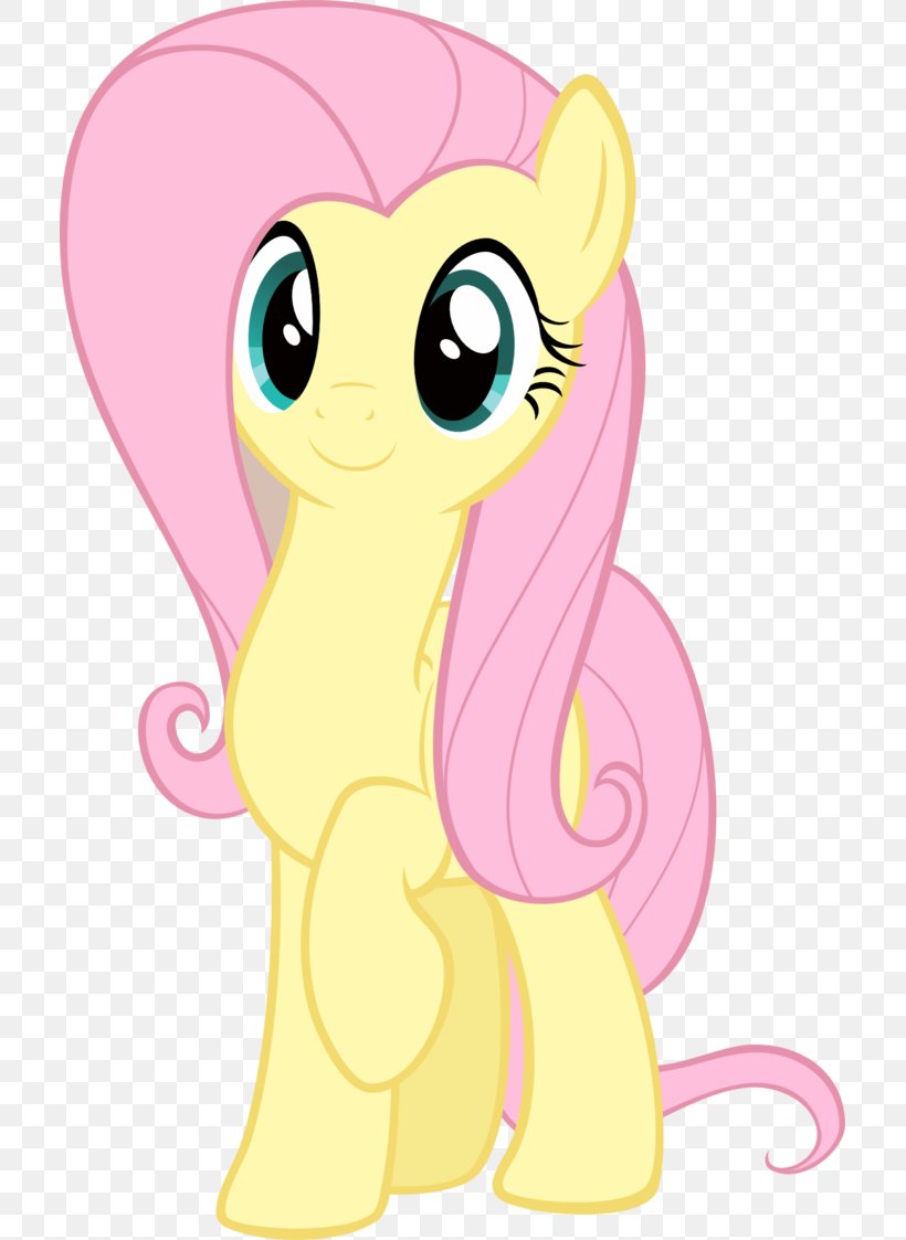 Fluttershy Pony Birthday Character Holiday, PNG, 711x1123px, Watercolor, Cartoon, Flower, Frame, Heart Download Free