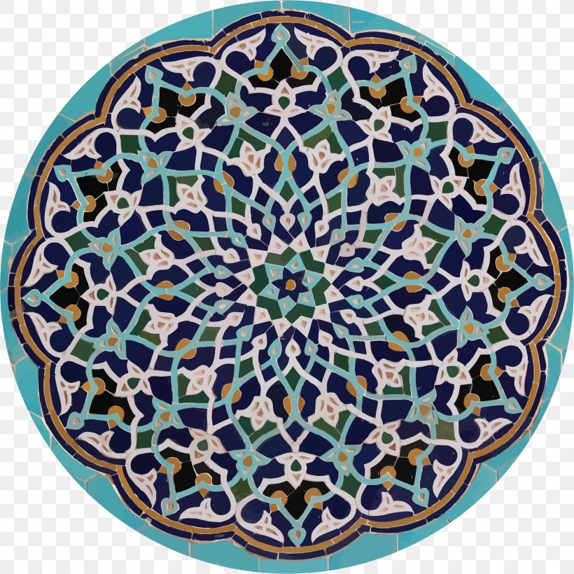 Jameh Mosque Of Yazd Isfahan Sheikh Zayed Mosque Islam, PNG, 2290x2291px, Jameh Mosque Of Yazd, Arabesque, Blue, Building, Dishware Download Free