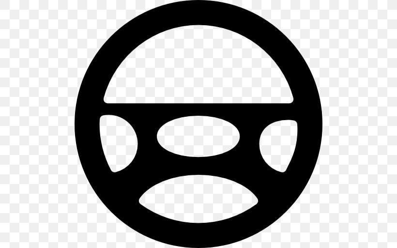 Car Motor Vehicle Steering Wheels Clip Art, PNG, 512x512px, Car, Black And White, Mini, Monochrome Photography, Motor Vehicle Steering Wheels Download Free