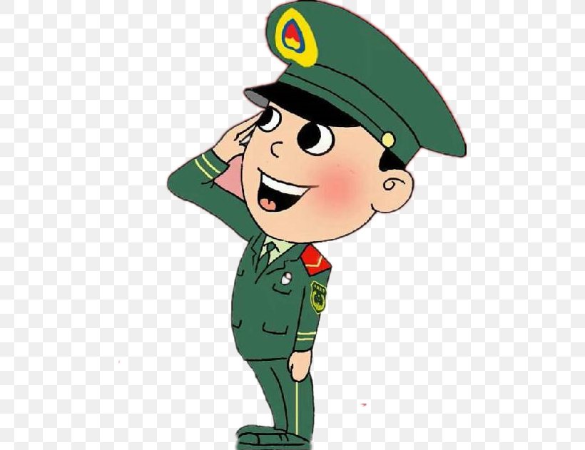 China Sticker Military WeChat Peoples Liberation Army, PNG, 488x631px, China, Army Officer, Art, Cartoon, Estudante Download Free
