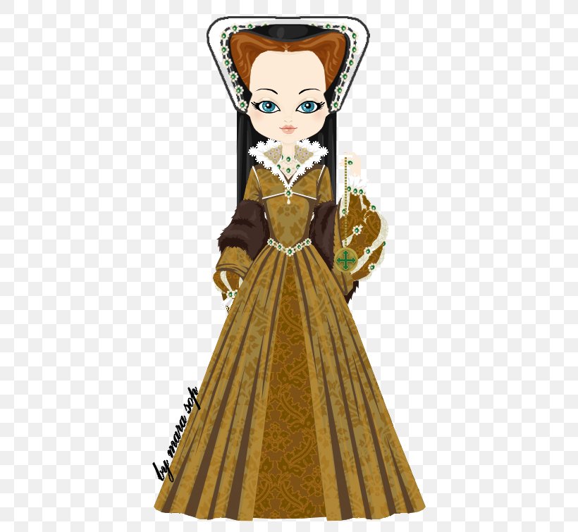 England House Of Tudor Cartoon Illustration List Of Wives Of King Henry VIII, PNG, 434x755px, England, Anne Boleyn, Cartoon, Costume, Costume Design Download Free