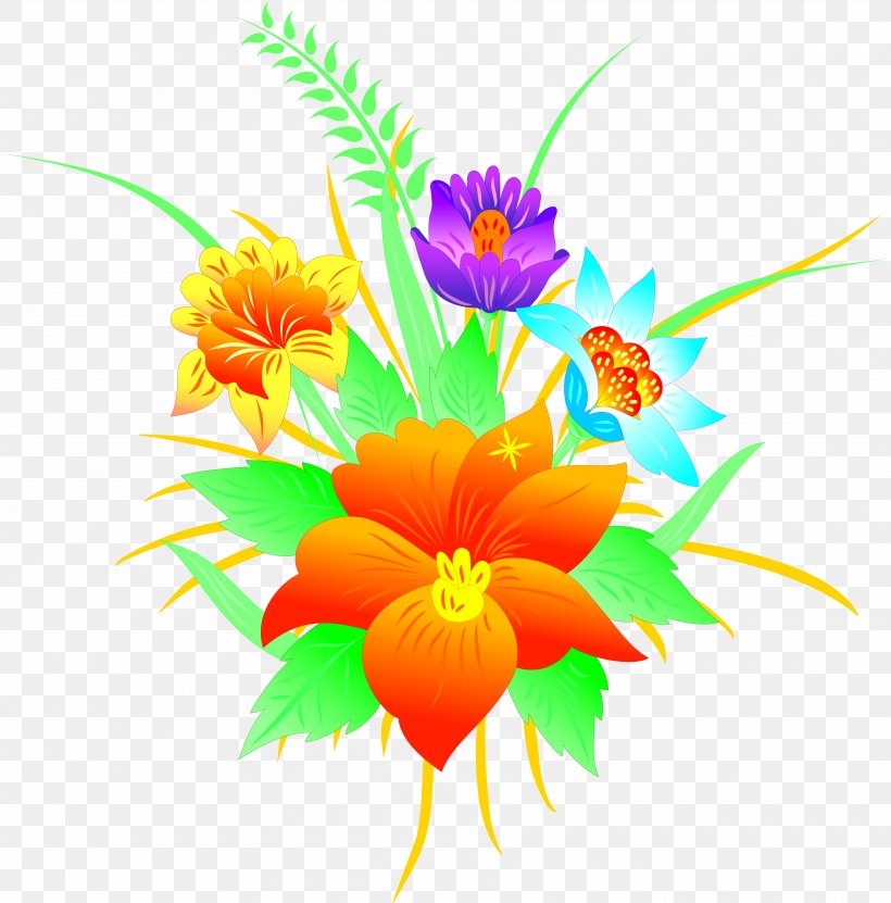 Floral Design Cut Flowers Flower Bouquet Marigolds, PNG, 3560x3612px, Floral Design, Aquarium, Aquarium Decor, Calendula, Cut Flowers Download Free