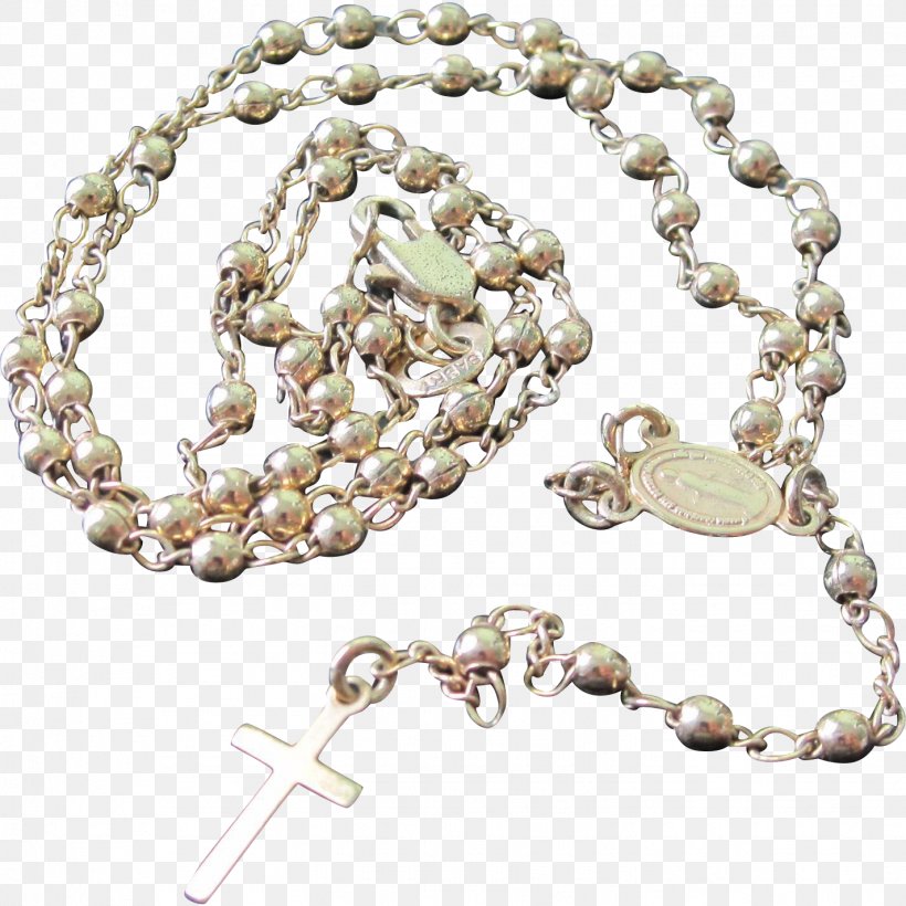 Rosary Gold Crucifix Miraculous Medal Bead, PNG, 1424x1424px, Rosary, Bead, Christian Cross, Colored Gold, Cross Necklace Download Free