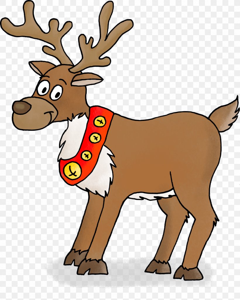 Happy Christmas - Cartoon Style Hand Sketchy drawing of reindeer Stock  Vector | Adobe Stock