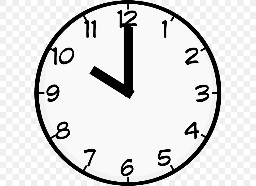 Clock Face Alarm Clocks Clip Art, PNG, 600x598px, Clock Face, Alarm Clocks, Area, Black And White, Clock Download Free