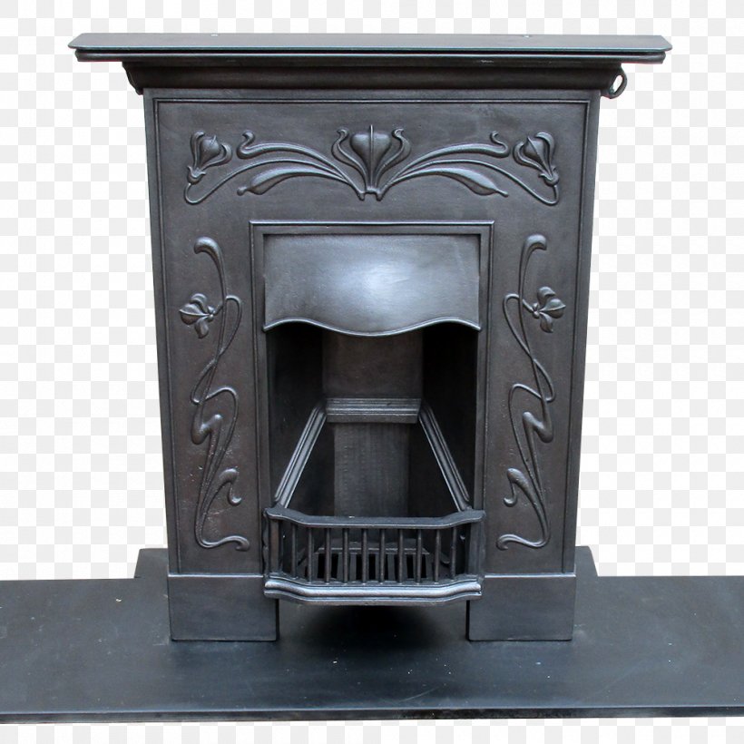 Fireplace Art Nouveau Hearth Stove, PNG, 1000x1000px, Fireplace, Art, Art Museum, Art Nouveau, Bed Download Free