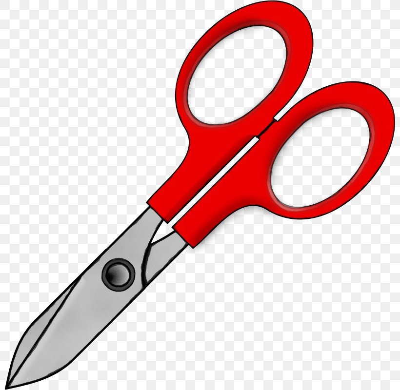 Scissors Cutting Tool Clip Art Office Instrument Office Supplies, PNG, 800x800px, Watercolor, Cutting Tool, Office Instrument, Office Supplies, Paint Download Free