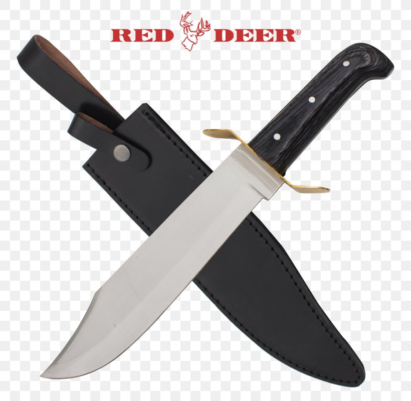 Bowie Knife Hunting & Survival Knives Red Deer Throwing Knife, PNG, 800x800px, Bowie Knife, Blade, Cold Weapon, Combat Knife, Dagger Download Free