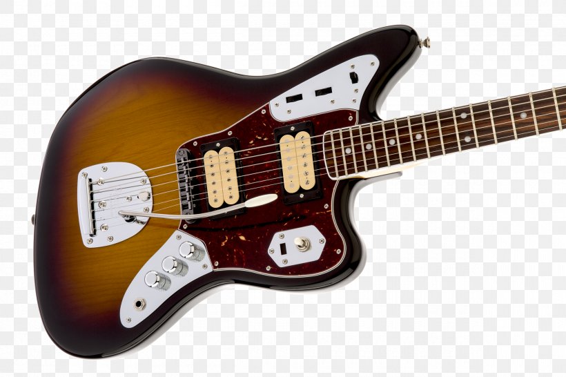 Fender Jaguar Electric Guitar Fender Musical Instruments Corporation Sunburst, PNG, 2400x1600px, Fender Jaguar, Acoustic Electric Guitar, Acoustic Guitar, Bass Guitar, Electric Guitar Download Free