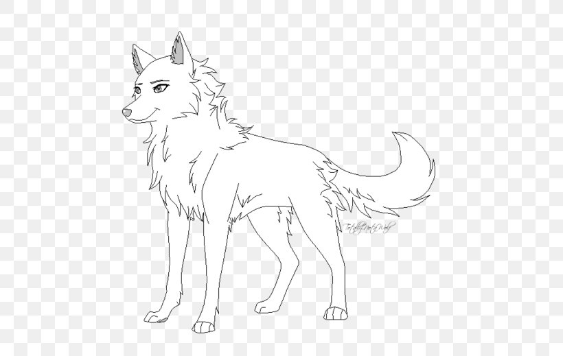 Gray Wolf Line Art Fox Puppy DeviantArt, PNG, 600x519px, 2016, Gray Wolf, Black And White, Carnivoran, Cat Like Mammal Download Free