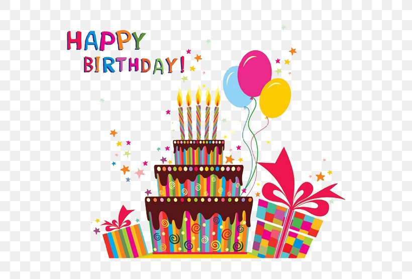 Birthday Cake Greeting Card Happy Birthday To You Wish, PNG, 555x555px, Birthday Cake, Anniversary, Area, Balloon, Birthday Download Free