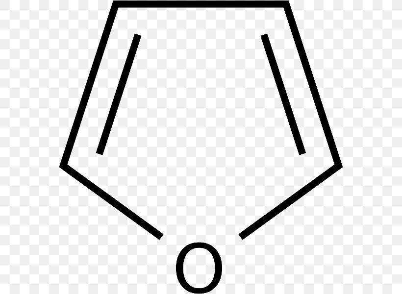 Furan Pyrrole Heterocyclic Compound Aromatické Heterocyklické Sloučeniny Furfural, PNG, 585x600px, Furan, Area, Aromatic Hydrocarbon, Aromaticity, Black Download Free