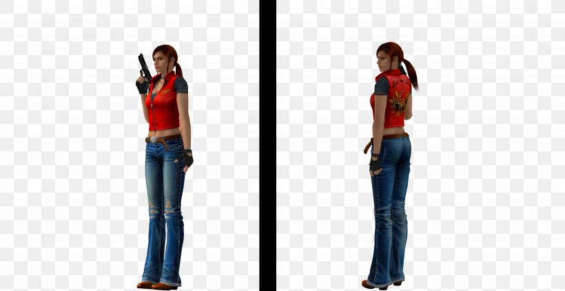 Resident Evil – Code: Veronica Claire Redfield Jeans NYSE:CVX Denim, PNG, 4098x2118px, Watercolor, Cartoon, Flower, Frame, Heart Download Free