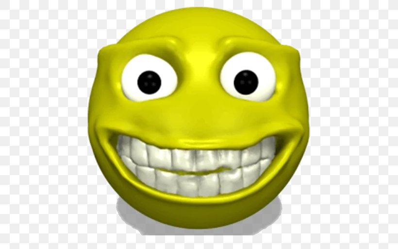 Smiley Emoticon Animation Laughter, PNG, 512x512px, Smiley, Animation ...
