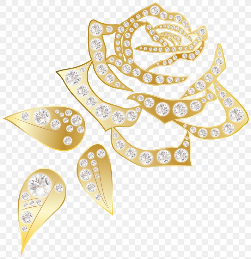 Beach Rose Gold Clip Art, PNG, 4845x5000px, Beach Rose, Diamond, Gold, Golden Rose, Material Download Free