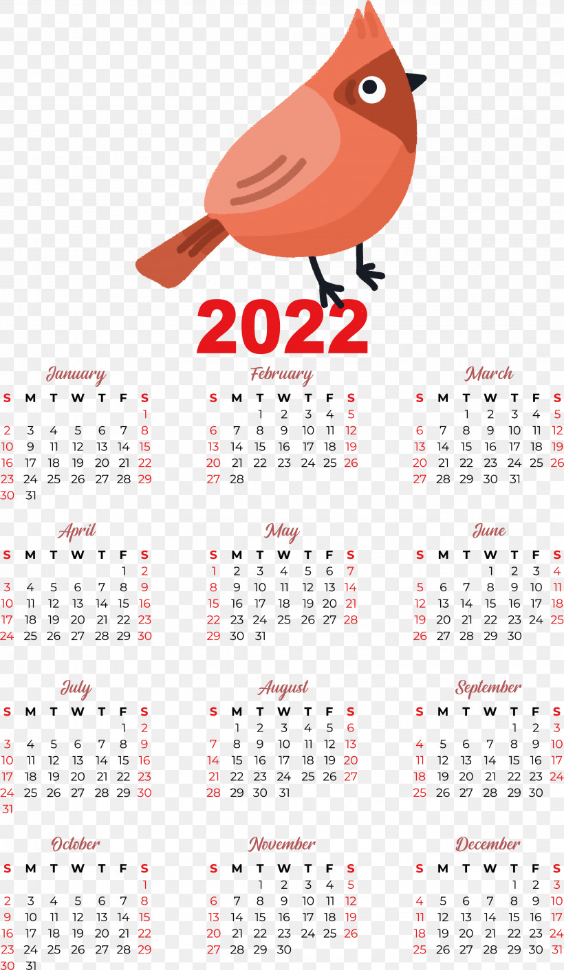 Calendar 2022 Calendar Year Calendar, PNG, 3449x5936px, Calendar, Annual Calendar, Calendar Date, Calendar Year, Gregorian Calendar Download Free