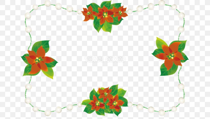 Christmas Day Poinsettia Floral Design Illustration Christmas Ornament, PNG, 660x467px, Christmas Day, Christmas Decoration, Christmas Ornament, Color, Decor Download Free