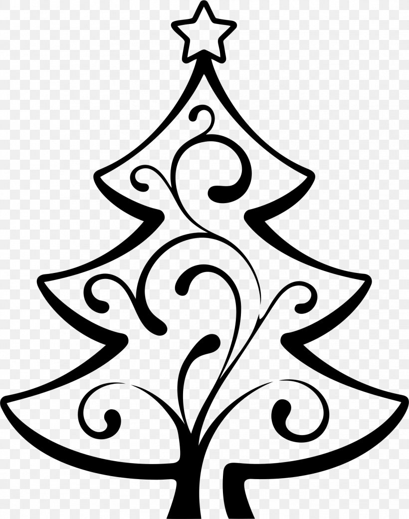 Christmas Tree Wedding Invitation Line Art Clip Art, PNG, 1774x2251px, Christmas, Artificial Christmas Tree, Artwork, Black And White, Branch Download Free
