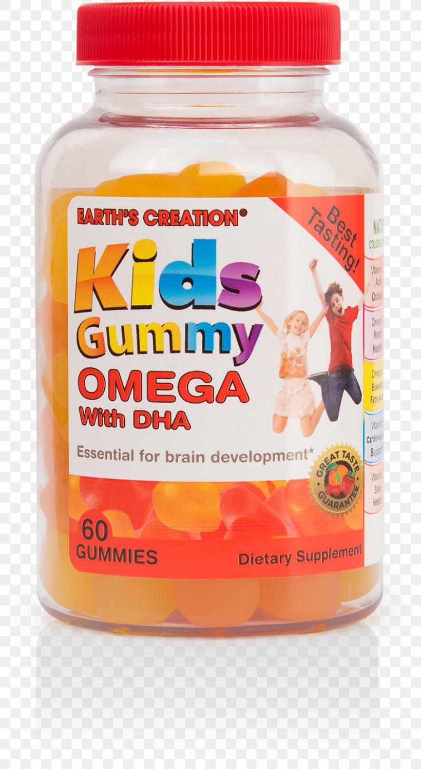 Dietary Supplement Earth's Creation Gummi Candy Docosahexaenoic Acid, PNG, 905x1655px, Dietary Supplement, Child, Diet, Docosahexaenoic Acid, Flavor Download Free