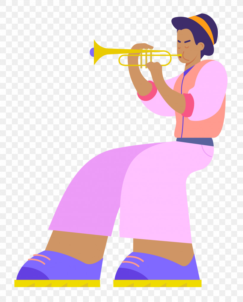 Playing The Trumpet Music, PNG, 2008x2500px, Music, Arm Architecture, Arm Cortexm, Cartoon, Character Download Free