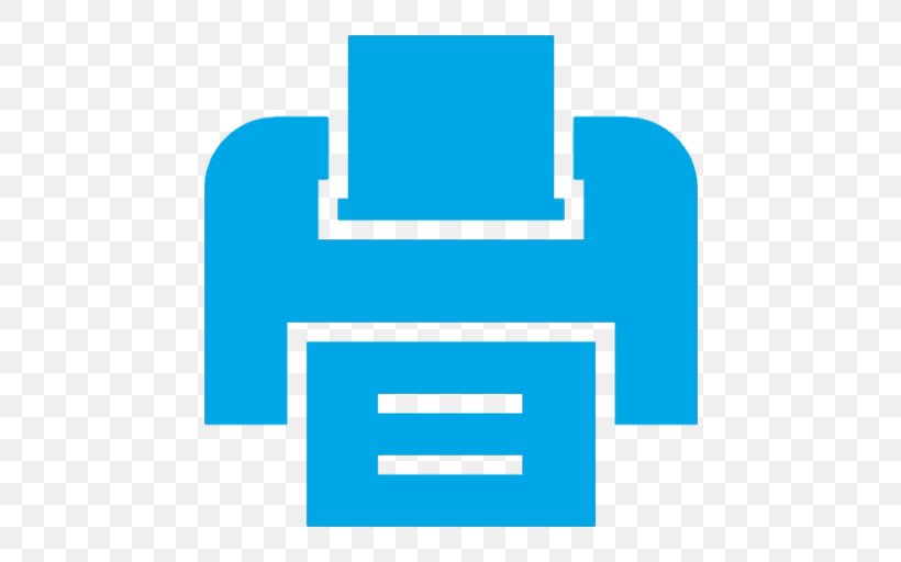 Printer, PNG, 512x512px, Computer, Area, Blue, Brand, Computer Font Download Free