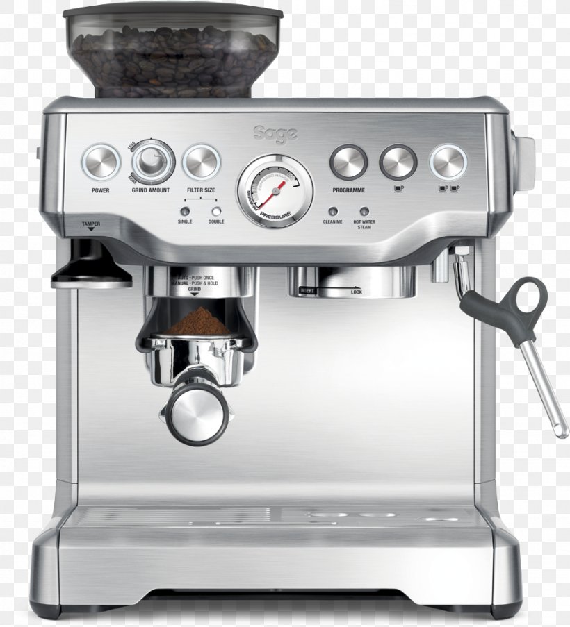 Espresso Machines Coffee Breville The Barista Express, PNG, 923x1017px, Espresso, Barista, Breville, Breville Dual Boiler Bes920xl, Cafe Download Free