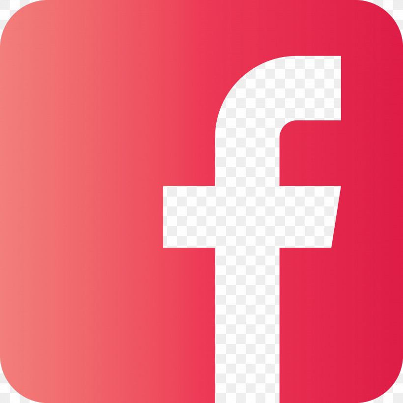 Facebook Red Logo, PNG, 3000x3000px, Facebook Red Logo, Line, Logo, M, Meter Download Free