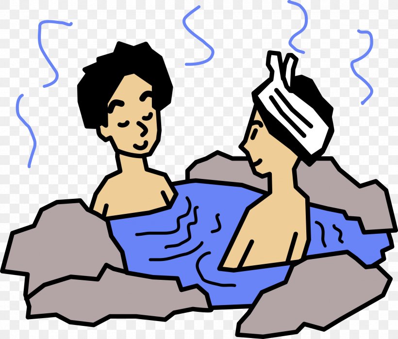 Hot Spring Onsen Clip Art, PNG, 2400x2046px, Hot Spring, Area, Artwork, Bathing, Child Download Free