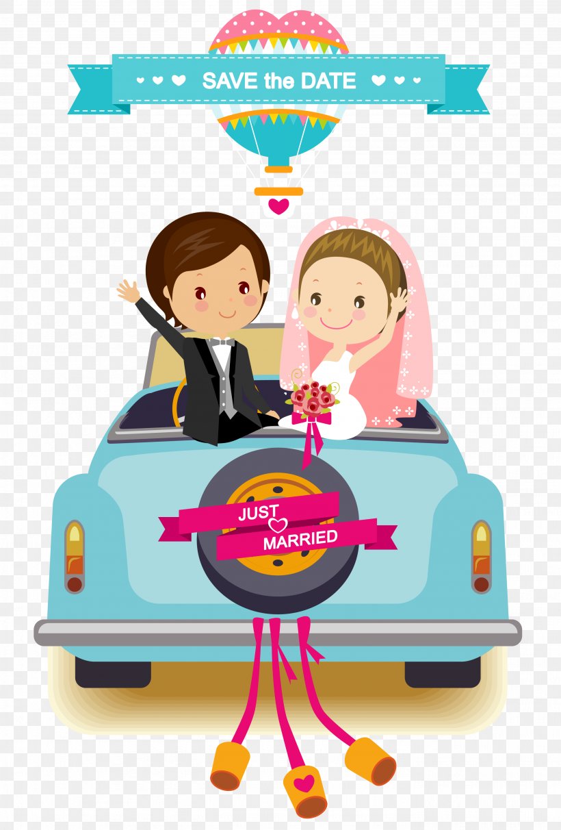 Wedding Invitation Cartoon Bridegroom, PNG, 2772x4100px, Wedding Invitation, Bride, Bridegroom, Cartoon, Child Download Free