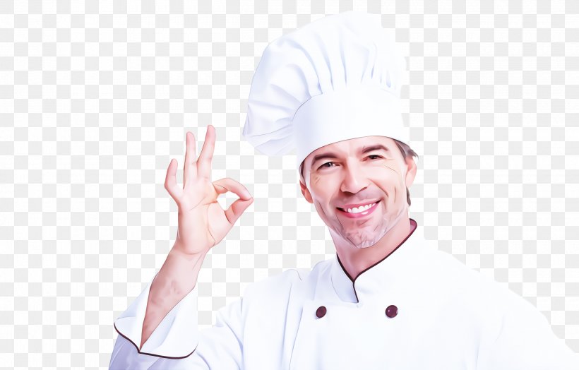 Cook Chef Chef's Uniform Head Gesture, PNG, 2500x1600px, Cook, Chef, Chefs Uniform, Chief Cook, Finger Download Free